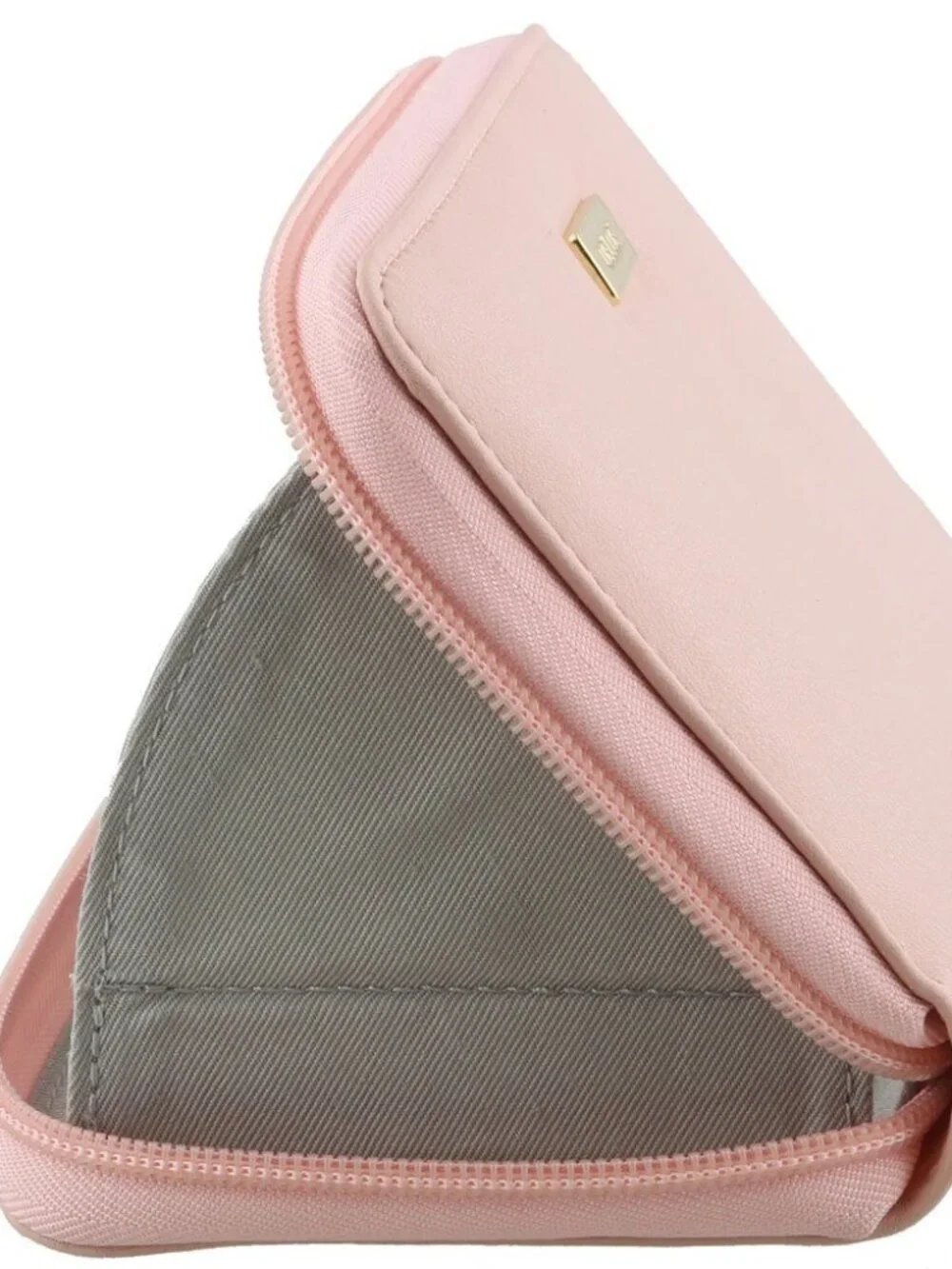 NEW Japanese Sunstar Stationery Delde Flat Pouch - Pink Pencil Case